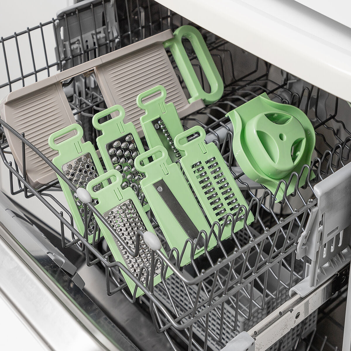 InnovaGoods 6-in-1 Taitettava Mandoliiniraastin