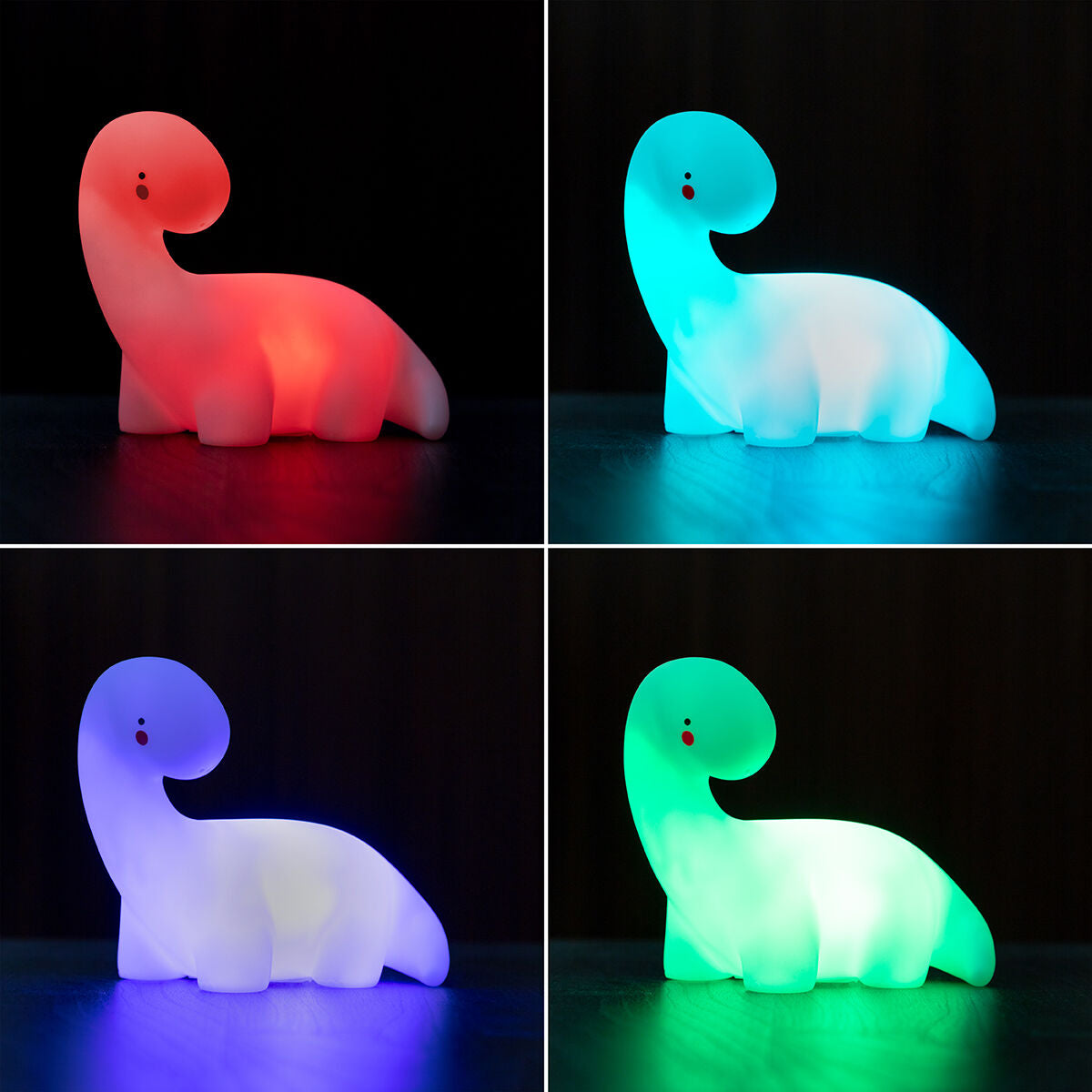 Dinosaurus LED-yövalo lapsille - InnovaGoods