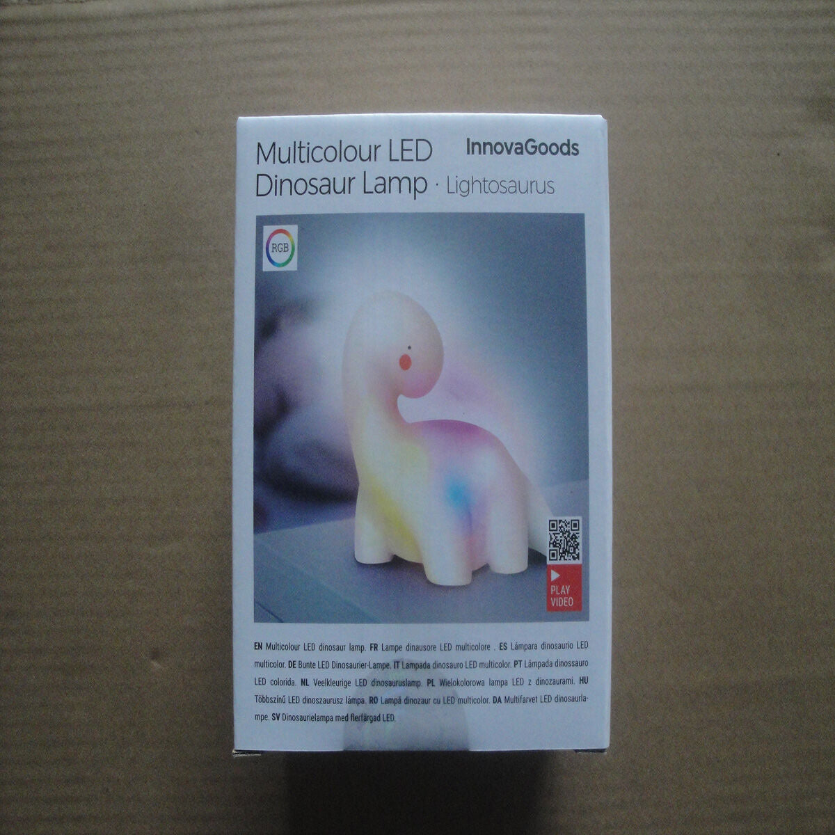 Dinosaurus LED-yövalo lapsille - InnovaGoods