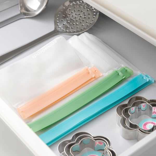 Uudelleenkäytettävät Ilmatiiviit Pussit 6 kpl