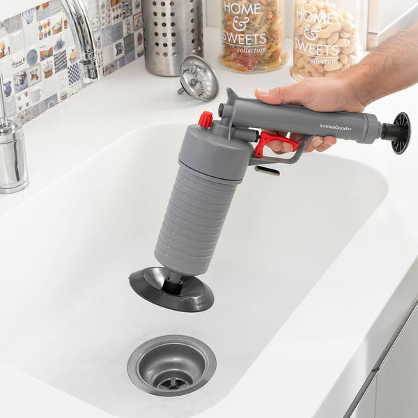 InnovaGoods Paineilmapistooli Viemärin Avaukseen