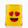 Keltainen Koululaukku Emojikuviolla