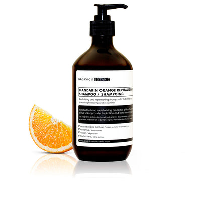 Mandarin orange elvyttävä shampoo 500 ml - ORGANIC & BOTANIC