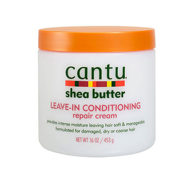 Shea butter jätettävä hoitoaine korjaava kerma 453 gr - CANTU