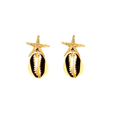 Fornells Earrings #Shiny Gold 1 U