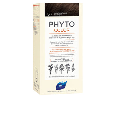 Phytocolor #5.7-vaalea ruskea kastanja 4 u - PHYTO