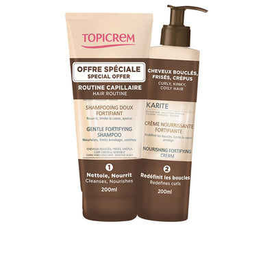 Karite strififting shampoo 200 ml + strifting cream 200 ml pakkaus 2 kpl - TOPICREM
