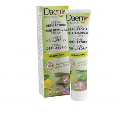 Crema depilatoria aloe vera ja sitruuna normaali iho 125 ml - DAEN