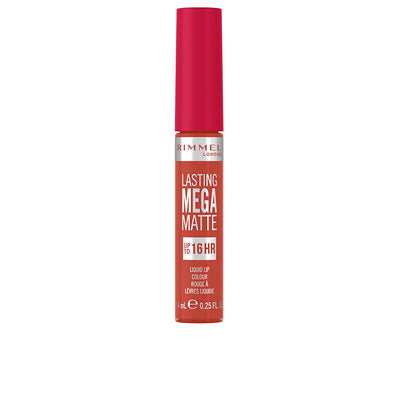 Lasting mega matte nestemäinen huuliväri #920-scarlet flames 7.4ml - RIMMEL LONDON