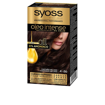 Oleo intense ammattivapaa hiustenväri #4.86-ice brown 5 kpl - SYOSS