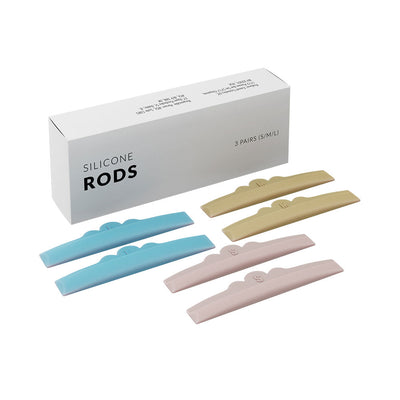 Silicone rods -muotit, 3 kpl - NANOLASH