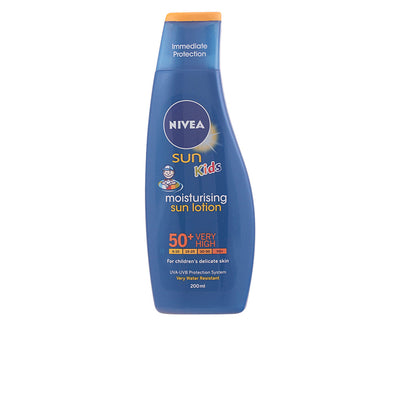 Sun niños kosteuttava vedenkestävä aurinkosuoja spf50+ 200 ml - NIVEA