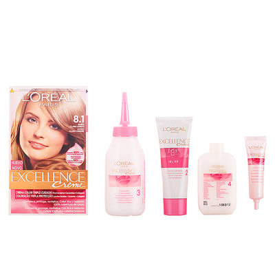 Excellence creme -väri #8.1-vaalea tuhkablondi 192 ml - L'ORÉAL PARIS