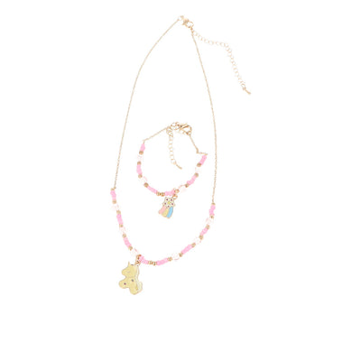 Collar y pulsera bff setti 2 kpl - INCA