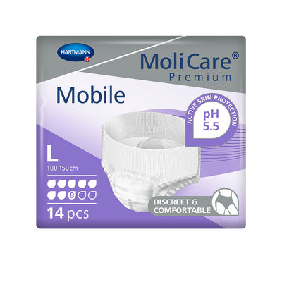 Molicare premium mobile 8d l 14 kpl - HARTMANN