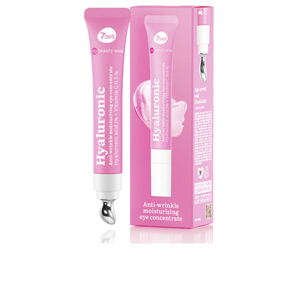 Hyaluronic tiivistetty kosteuttava silmänympärysgeeli 18 ml - 7DAYS