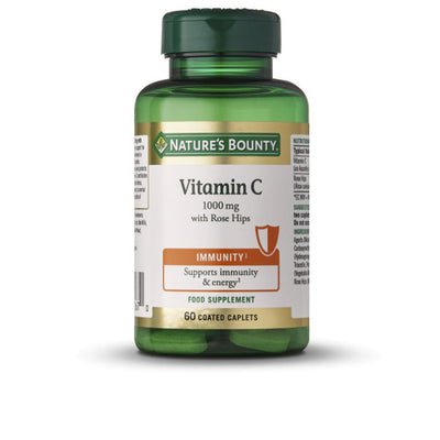 Vitamin C 1000 Mg With Rosehip Coated Capsules 60 Units