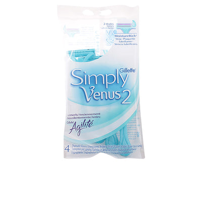 Venus 2 simply kertakäyttöinen partakone 4 kpl - GILLETTE