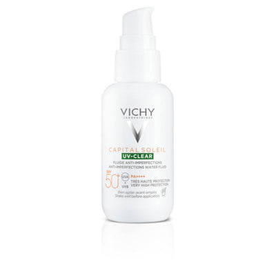 Capital Soleil Uv Clear Daily Photoprotective Fluid Spf50+ 40 Ml