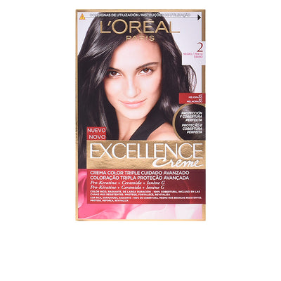 Excellence creme -väriaine #2-erittäin tummanruskea 192 ml - L'ORÉAL PARIS