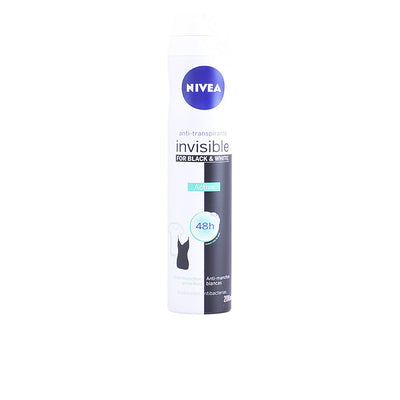 Black & white invisible active deodorantti suihke 200 ml - NIVEA