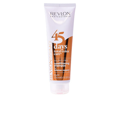 45 days hoitoaine shampoo intensiivisille kupareille 275 ml - REVLON