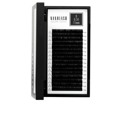 Volume lashes tekoripset 0.10 d #11 mm 1 kpl - NANOLASH