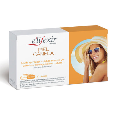 Esenciall Piel Canela Cápsulas 40 U