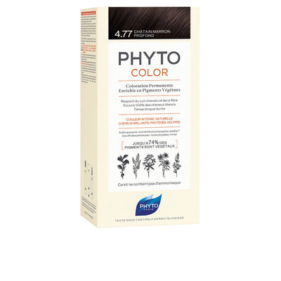 Phytocolor #4.77-syvä ruskea kastanja 4 u - PHYTO
