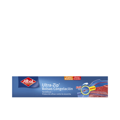 Hermetic freezer bags 2 kokoa 20 kpl - ALBAL
