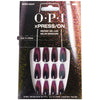 Opi Xpress/On Artificial Nails Nail Art #Swipe Night 30 U