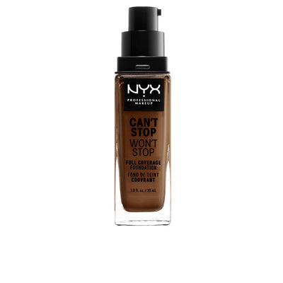 Can't stop won't stop täysi peittävyys meikkivoide #cocoa - NYX PROFESSIONAL MAKE UP