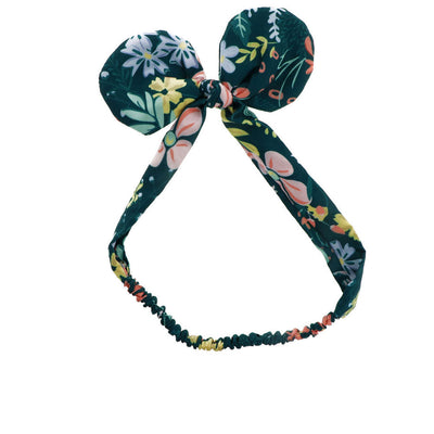 Elastic ribbon kukkakuvio ja rusetti 1 kpl - INCA