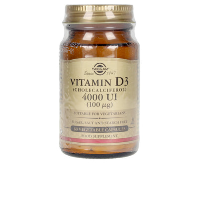 Vit D3 4000 Ui 100 Mcg. Cápsulas Vegetales 60 U