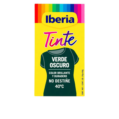 Iberia clothing dye colorfast 40º #tummanvihreä 70 gr - IBERIA