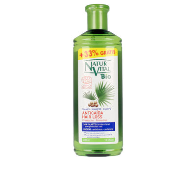 Bio ecocert anti-hair loss shampoo 400 ml - NATUR VITAL