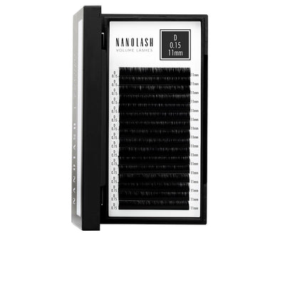 Volume lashes tekoripset 0.15 d #11 mm 1 kpl - NANOLASH