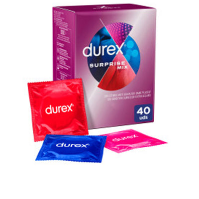Durex surprise mix x 40 sekalaisia kondomeja - DUREX