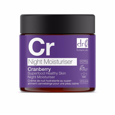 Cranberry superfood terveellisen ihon yövoide 60 ml - DR. BOTANICALS