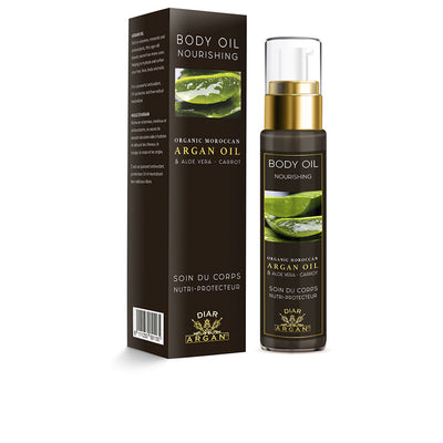 Nourishing body oil argan aloe veran ja porkkanan kanssa 50 ml - DIAR ARGAN