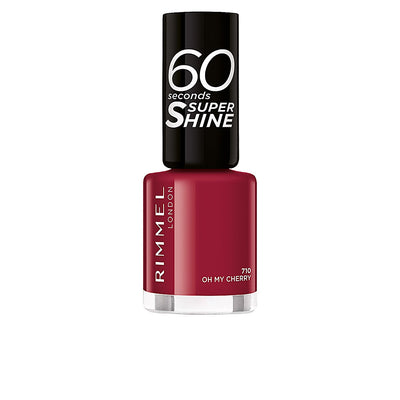 60 seconds super shine kynsilakka #710-oh my cherry 8 ml. - RIMMEL LONDON