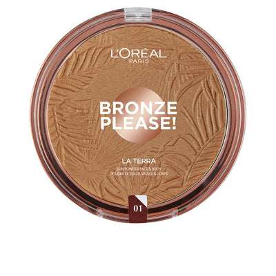 Bronze please! la terra #01-vaalea karamelli 18 g - L'ORÉAL PARIS