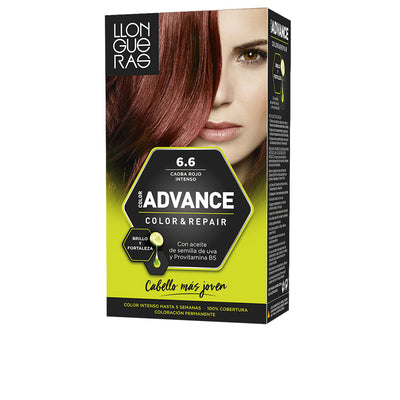 Color advance #6,6-intensiivinen punainen mahonki 1 kpl - LLONGUERAS