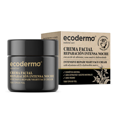 Crema facial intensiivinen yökorjausvoide 50 ml - ECODERMA