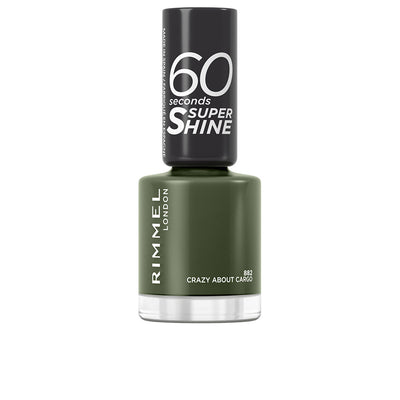 60 seconds super shine kynsilakka #882-crazy about cargo 8 ml - RIMMEL LONDON