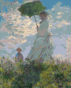 Woman with a Parasol - Paint By Numbers