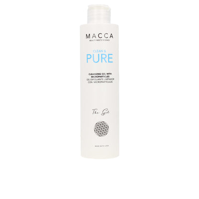 Clean & pure puhdistusgeeli mikropartikkeleilla 200 ml - MACCA