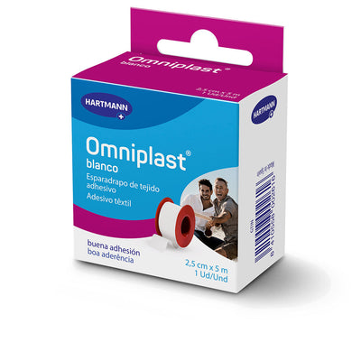 Omniplast #white 2,5 cm x 5 m 1 kpl - HARTMANN