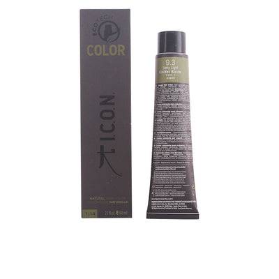 Ecotech color natural #9.3 erittäin vaalea kultablondi - I.C.O.N.