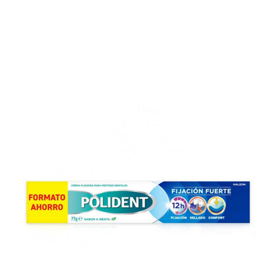 Fixing Cream For Dental Prostheses, Strong Hold, Mint Flavor, 77 G
